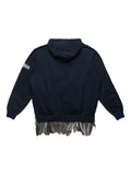 4SDESIGNS feather-trim Memphis-tigers hoodie
