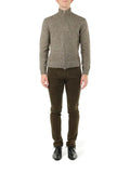 Al Duca D’Aosta 1902 zip-up high-neck sweater