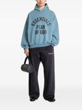 FEAR OF GOD ESSENTIALS Campus 90's logo-print hoodie