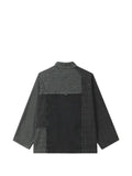 FIVE CM patchwork-design jacket